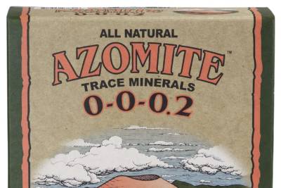 Box of Down To Earth Azomite Powder