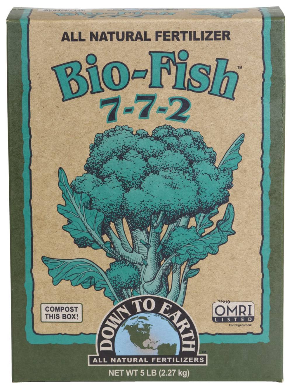 Box of Down To Earth Bio-Fish