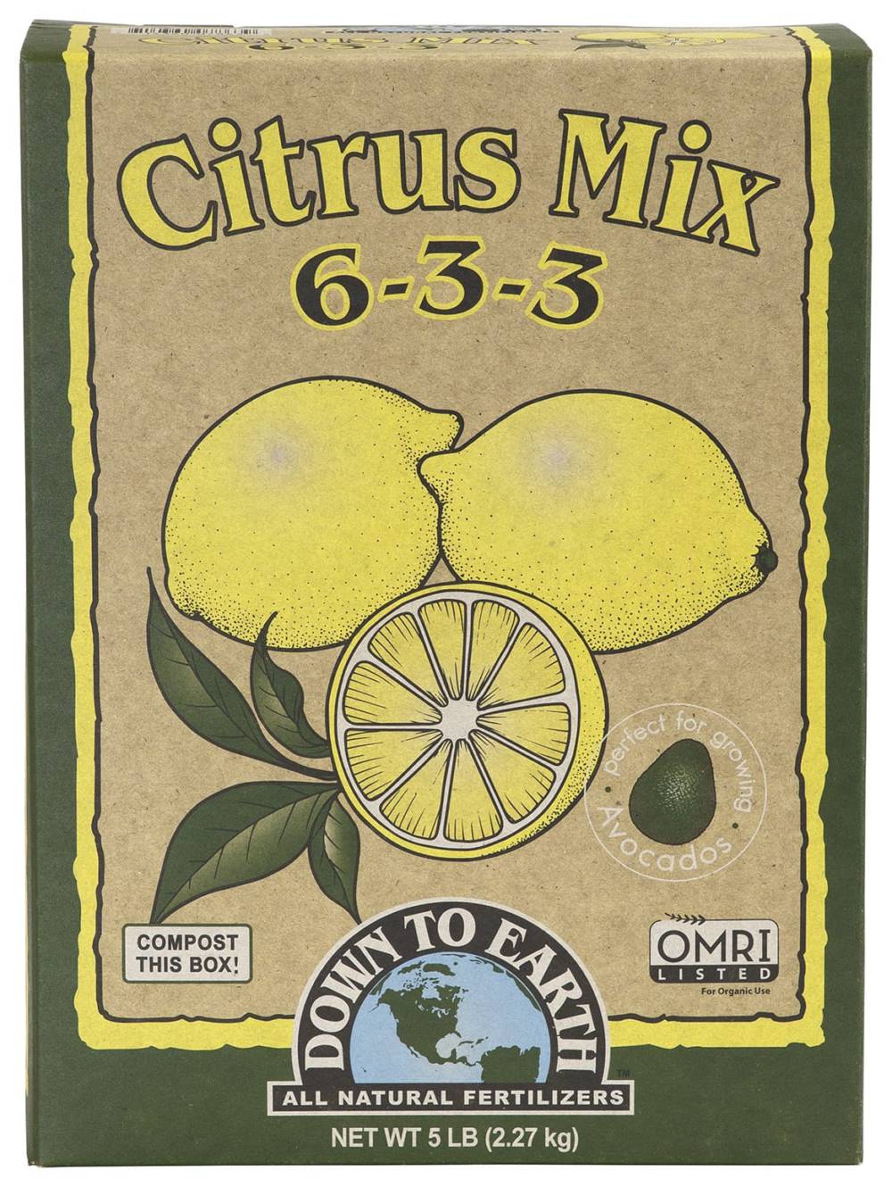 Box of Down To Earth Citrus Mix