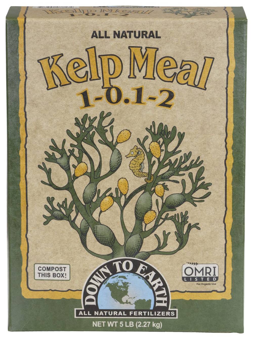 Box of Down To Earth Kelp Meal