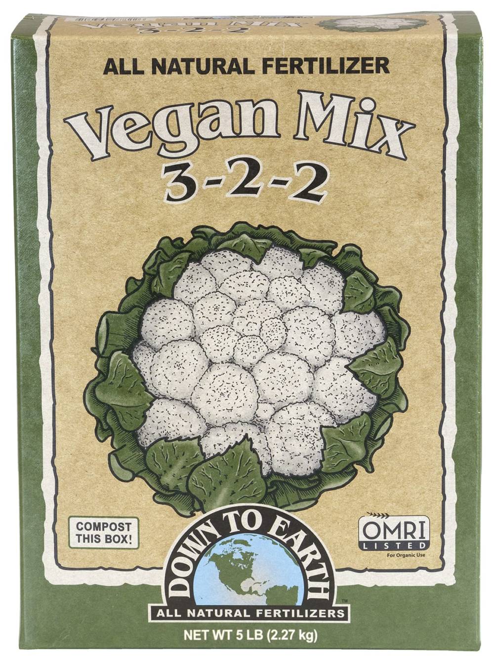 Box of Down To Earth Vegan Mix