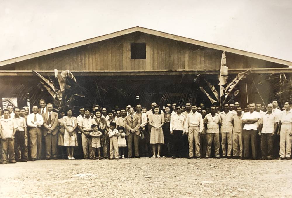 Mid-October Koolau Farmers reception in 1941